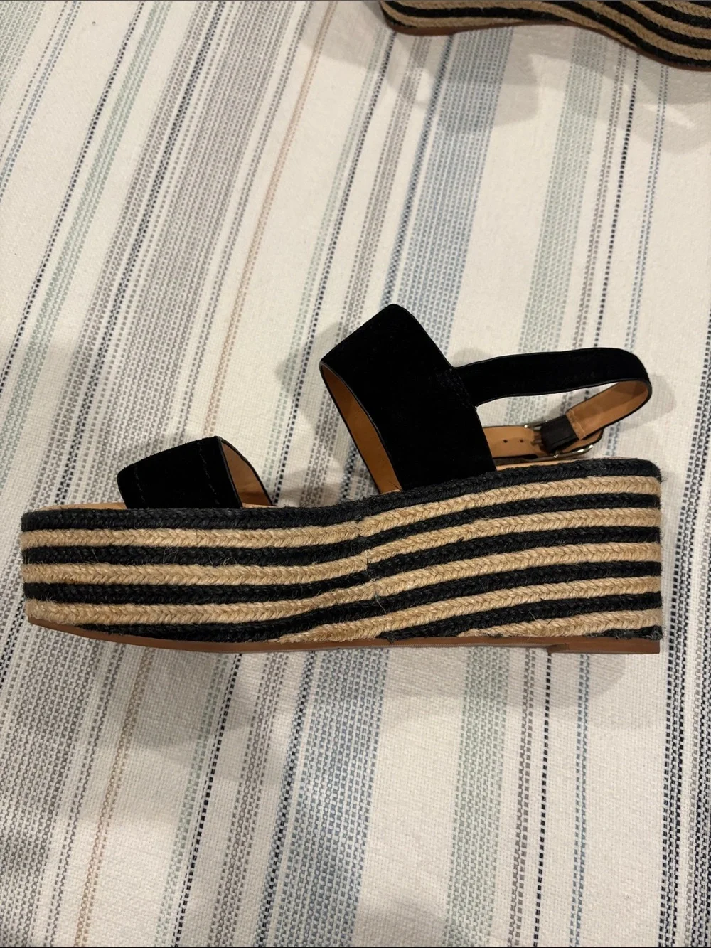 Joie black suede
